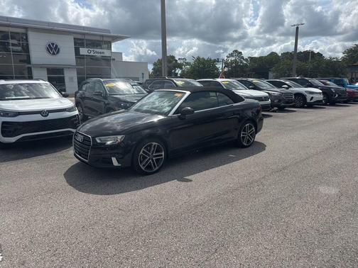 Black 2017 Audi A3 2.0T Premium