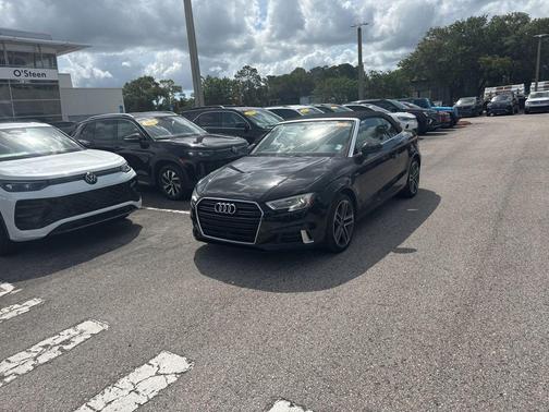 Black 2017 Audi A3 2.0T Premium