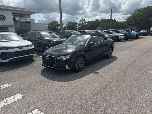 Black 2017 Audi A3 2.0T Premium