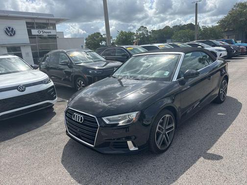 Black 2017 Audi A3 2.0T Premium