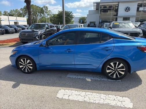 Electric Blue Metallic 2021 Nissan Sentra SV