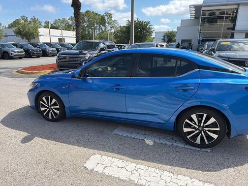 Electric Blue Metallic 2021 Nissan Sentra SV