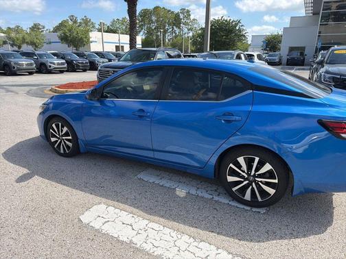 Electric Blue Metallic 2021 Nissan Sentra SV