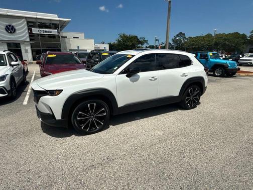 Wind Chill Pearl 2024 Mazda CX-50 2.5 Turbo Premium Package