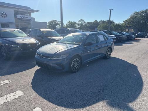 Monterey Blue 2025 Volkswagen Jetta 1.5T Sport