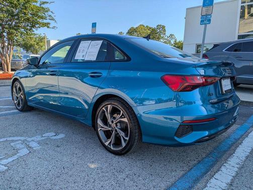 Atoll Blue Metallic 2023 Audi A3 Premium