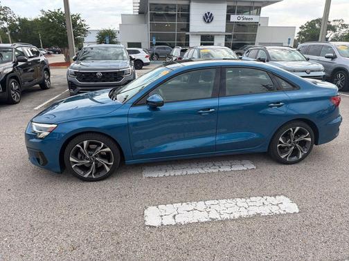 Atoll Blue Metallic 2023 Audi A3 Premium