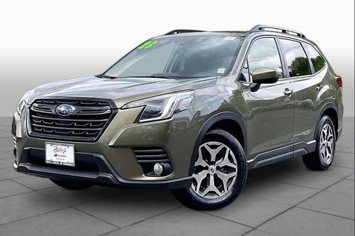 Autumn Green Metallic 2023 Subaru Forester Premium