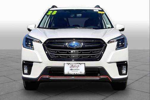 Crystal White Pearl 2023 Subaru Forester Sport