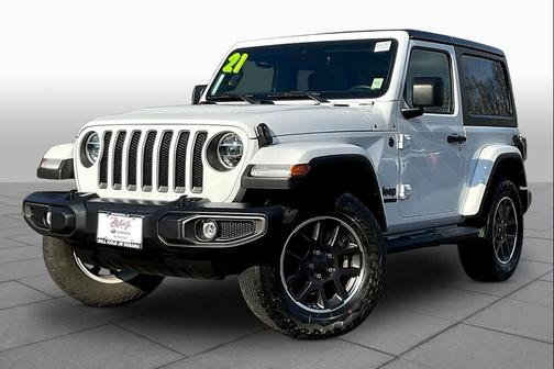 Bright White Clearcoat 2021 Jeep Wrangler 80th Anniversary 4x4