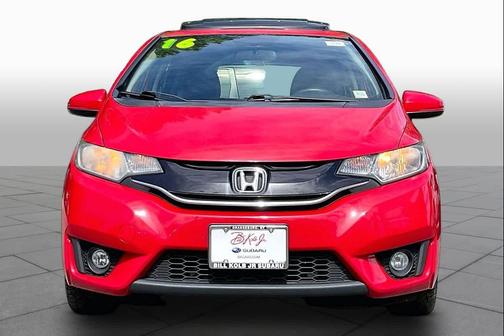 RED 2016 Honda Fit EX
