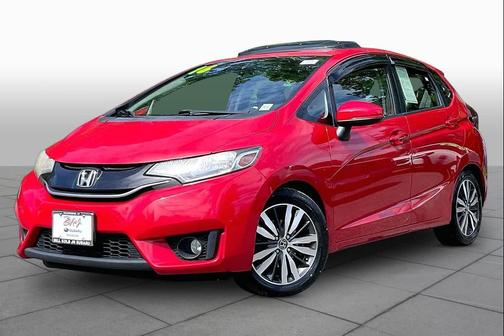 RED 2016 Honda Fit EX