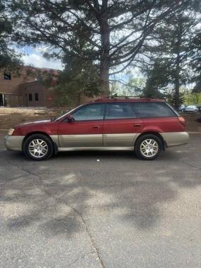 Regatta Red Pearl / Titanium 2002 Subaru Legacy L.L. Bean Edition