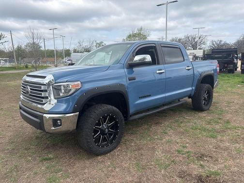 Blue 2018 Toyota Tundra Limited