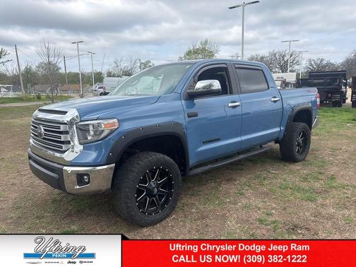Blue 2018 Toyota Tundra Limited