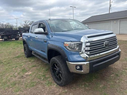 Blue 2018 Toyota Tundra Limited
