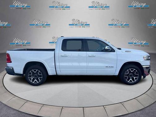 Bright White Clearcoat 2025 RAM 1500 Laramie