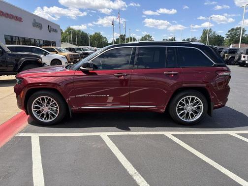 Velvet Red Pearlcoat 2023 Jeep Grand Cherokee Summit
