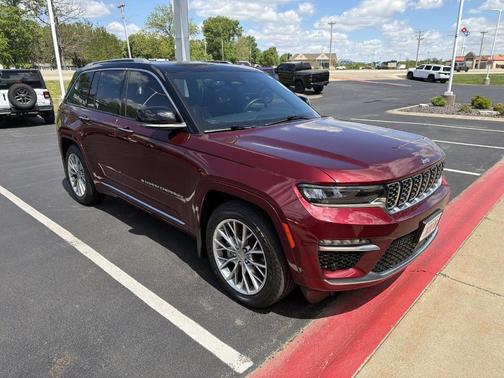Velvet Red Pearlcoat 2023 Jeep Grand Cherokee Summit