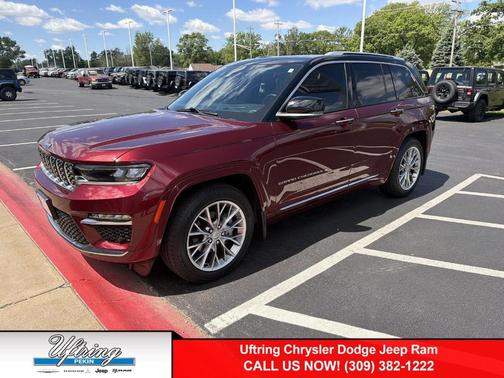 Velvet Red Pearlcoat 2023 Jeep Grand Cherokee Summit
