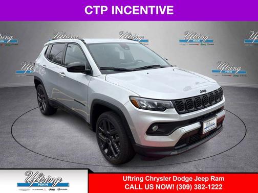 Silver Zynith Metallic Clearcoat 2026 Jeep Compass Latitude