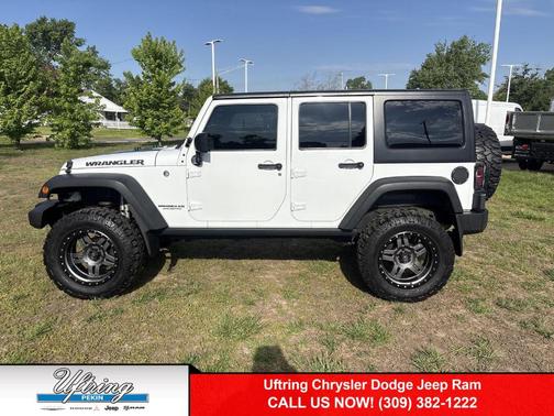 Bright White Clearcoat 2017 Jeep Wrangler Unlimited Sport