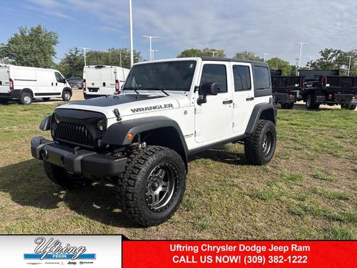 Bright White Clearcoat 2017 Jeep Wrangler Unlimited Sport