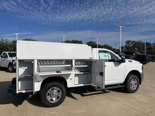 Bright White Clearcoat 2025 RAM 2500 Tradesman Regular Cab 4x4 8' Box