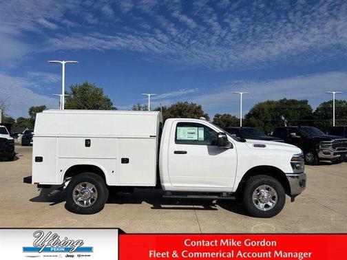 Bright White Clearcoat 2025 RAM 2500 Tradesman Regular Cab 4x4 8' Box