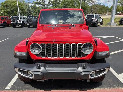 Firecracker Red Clearcoat 2025 Jeep Wrangler 4xe Sahara