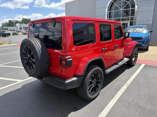 Firecracker Red Clearcoat 2025 Jeep Wrangler 4xe Sahara