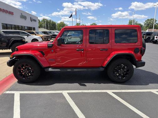 Firecracker Red Clearcoat 2025 Jeep Wrangler 4xe Sahara