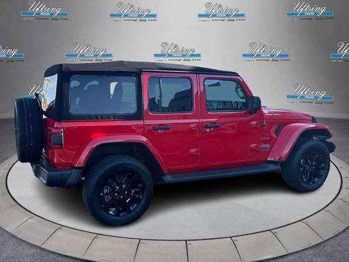Firecracker Red Clearcoat 2022 Jeep Wrangler Unlimited 4xe Sahara