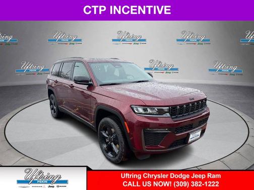 Velvet Red Pearlcoat 2026 Jeep Grand Cherokee L Limited