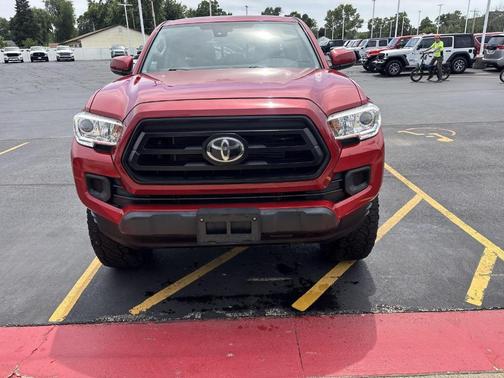 Barcelona Red Metallic 2020 Toyota Tacoma SR
