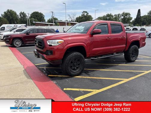 Barcelona Red Metallic 2020 Toyota Tacoma SR