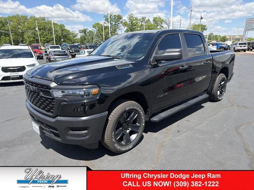 Diamond Black Crystal Pearlcoat 2025 RAM 1500 Tradesman