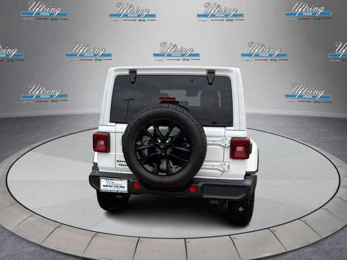 Bright White Clearcoat 2025 Jeep Wrangler 4xe Sahara