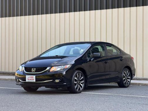 Black 2014 Honda Civic EX-L