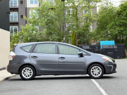 Magnetic Gray Metallic 2012 Toyota Prius v Three