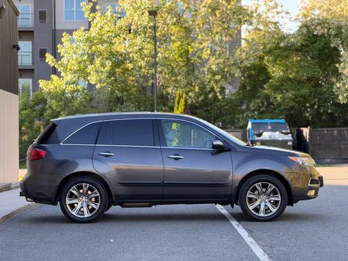 Gray 2010 Acura MDX 3.7 L Advance