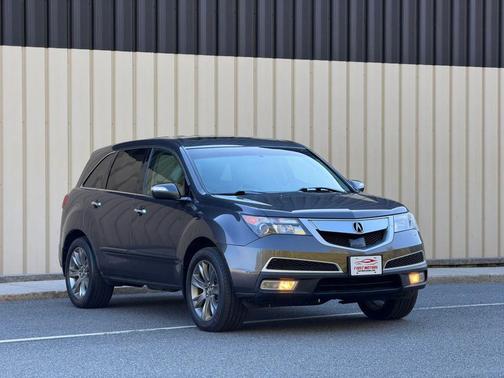 Gray 2010 Acura MDX 3.7 L Advance