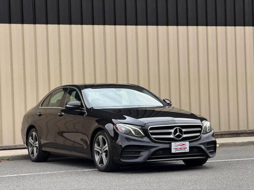 Black 2018 Mercedes-Benz E-Class 4MATIC