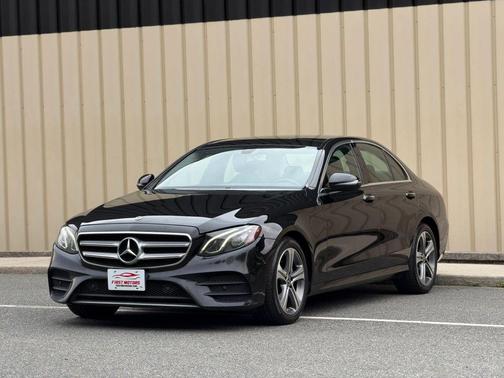 Black 2018 Mercedes-Benz E-Class 4MATIC