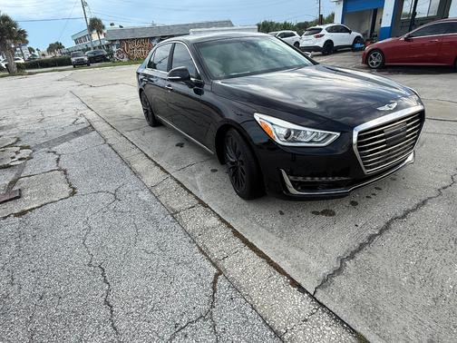 Black 2017 Genesis G90 5.0 Ultimate
