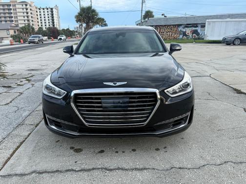 Black 2017 Genesis G90 5.0 Ultimate