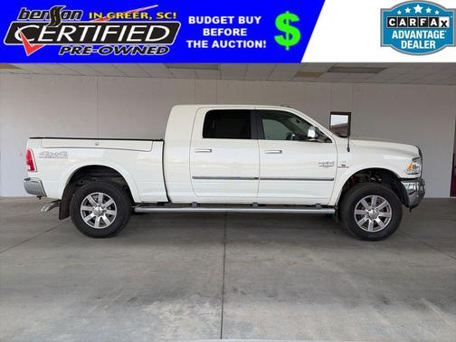Pearl White 2018 RAM 2500 Longhorn