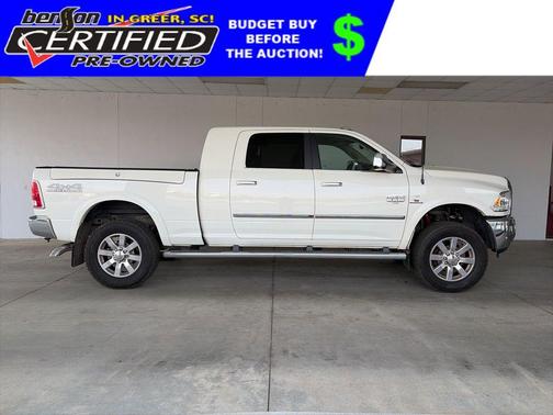 Pearl White 2018 RAM 2500 Longhorn
