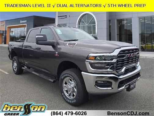 2025 RAM 2500 Tradesman Crew Cab 4x4 6'4' Box