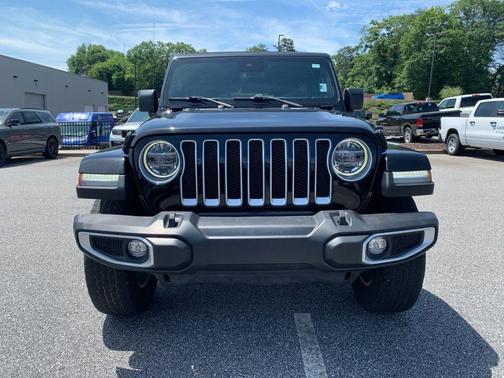 Black Clearcoat 2021 Jeep Wrangler Unlimited Sahara